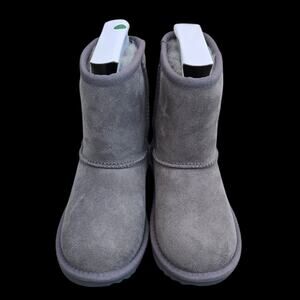 New UGG Kids Classic II Glitz Boots Gray, Size 11 ( Little Kids)